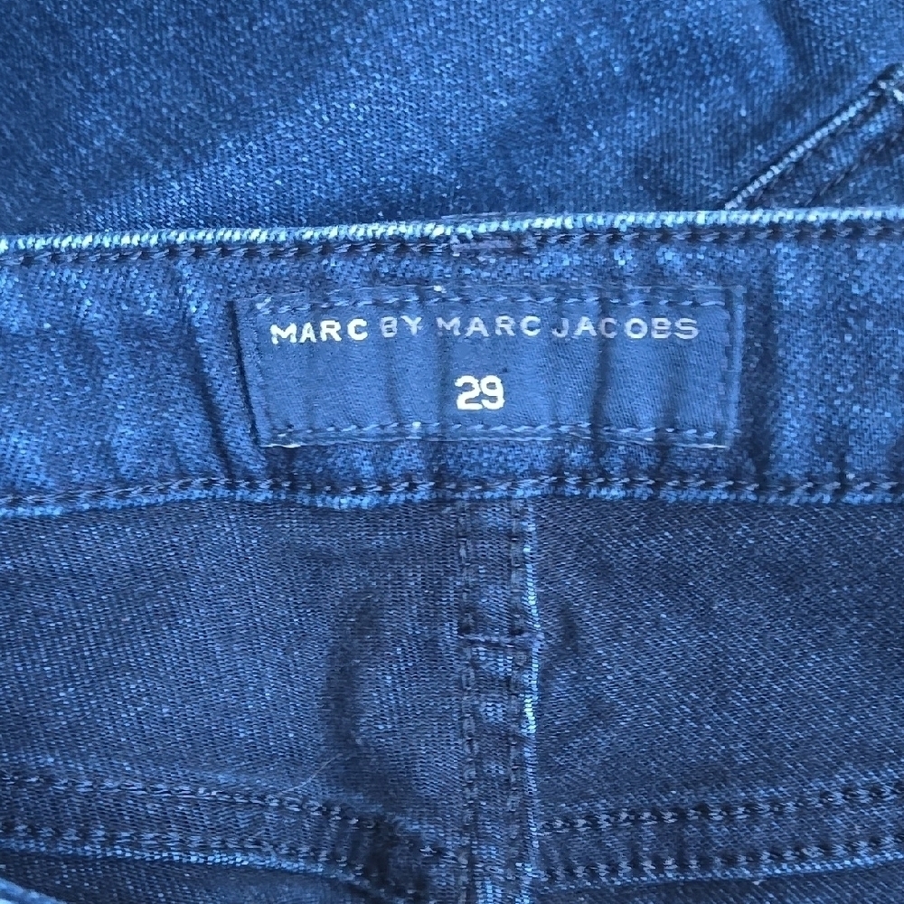 Marc By Marc Jacobs Logo Patch Slim Jeans Size 29 - Picture 6 of 10